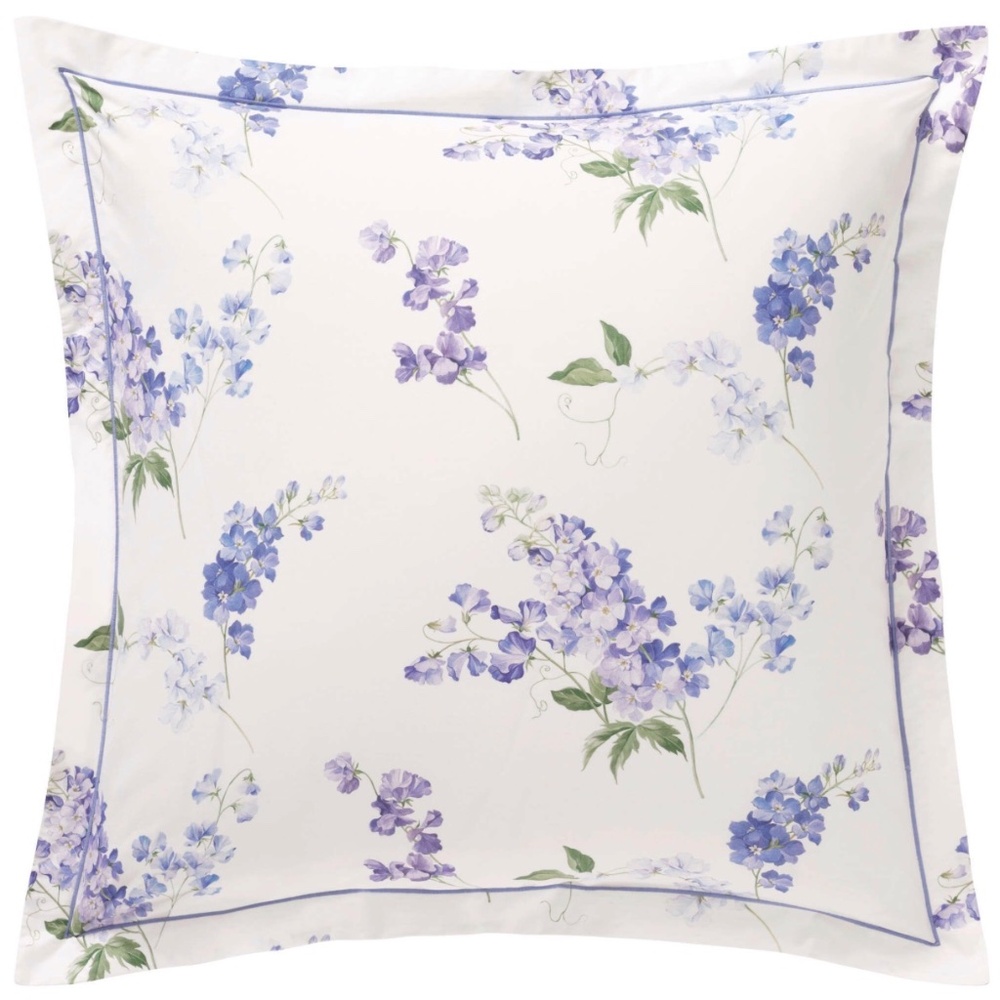 Anne de Solene Charme Blue Pillowcase 200TC Cotton